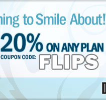 Save 10% to 60% on your dental care with DentalPlans.com with Coupon Code FLIPS