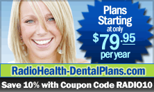 Save 10% to 60% on Dental Care at RadioHealth-DentalPlans.com