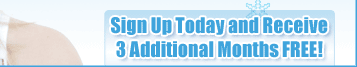 Join Today & Recieve 3 Additional Months FREE!