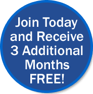 Join Today and Receive 3 Additional Months Free