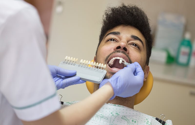 discolored teeth can be whitened after a root canal